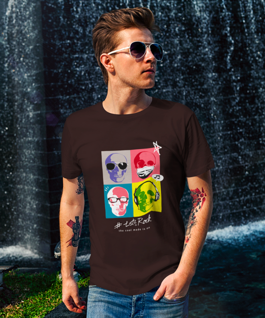 Lets Rock Graphic T-Shirt.