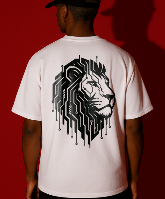 Mecha Roar Oversized T-shirt.