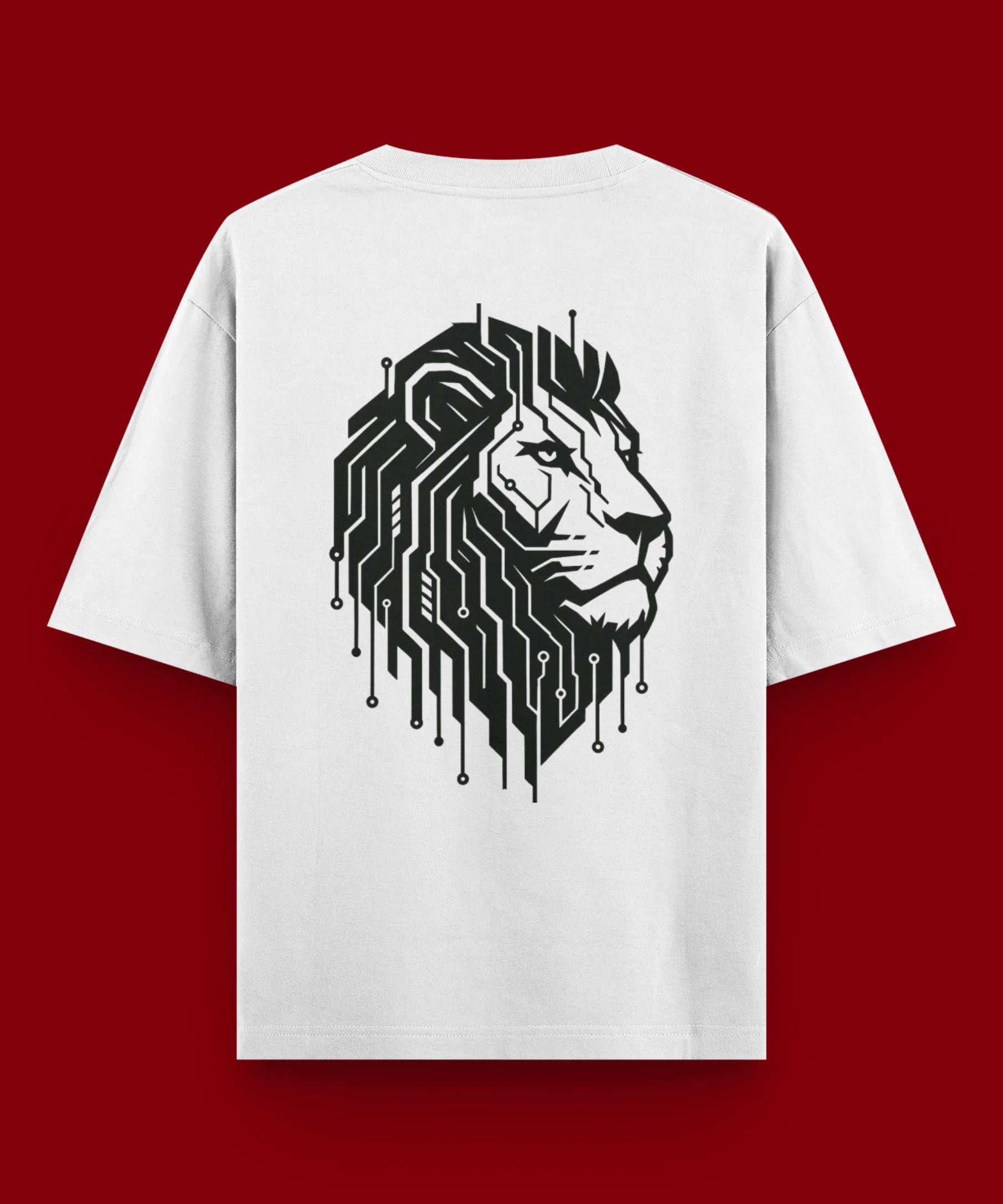Mecha Roar Oversized T-shirt.