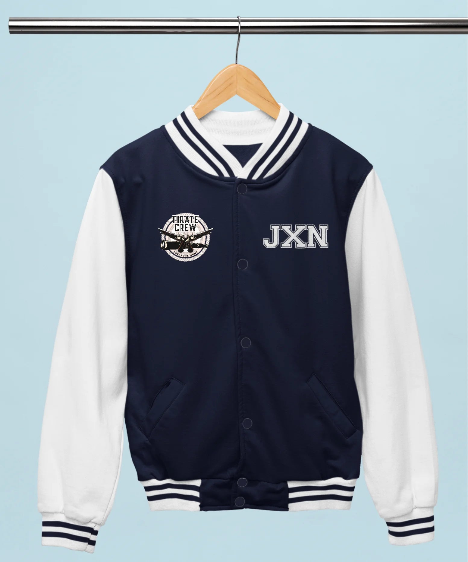 Pirate Crew Varsity Jacket.