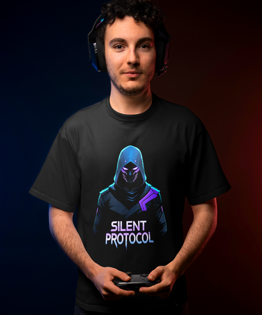 Silent Protocol Assassin Oversized T-Shirt.