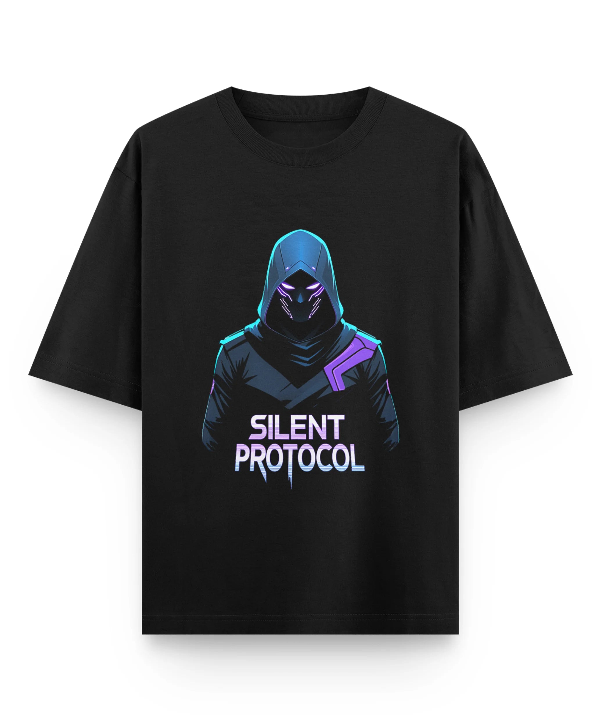 Silent Protocol Assassin Oversized T-Shirt.