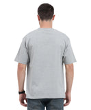 Solid Grey Oversized T-Shirt.
