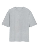 Solid Grey Oversized T-Shirt.