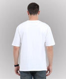 Solid White Oversized T-Shirt.