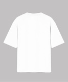 Solid White Oversized T-Shirt.