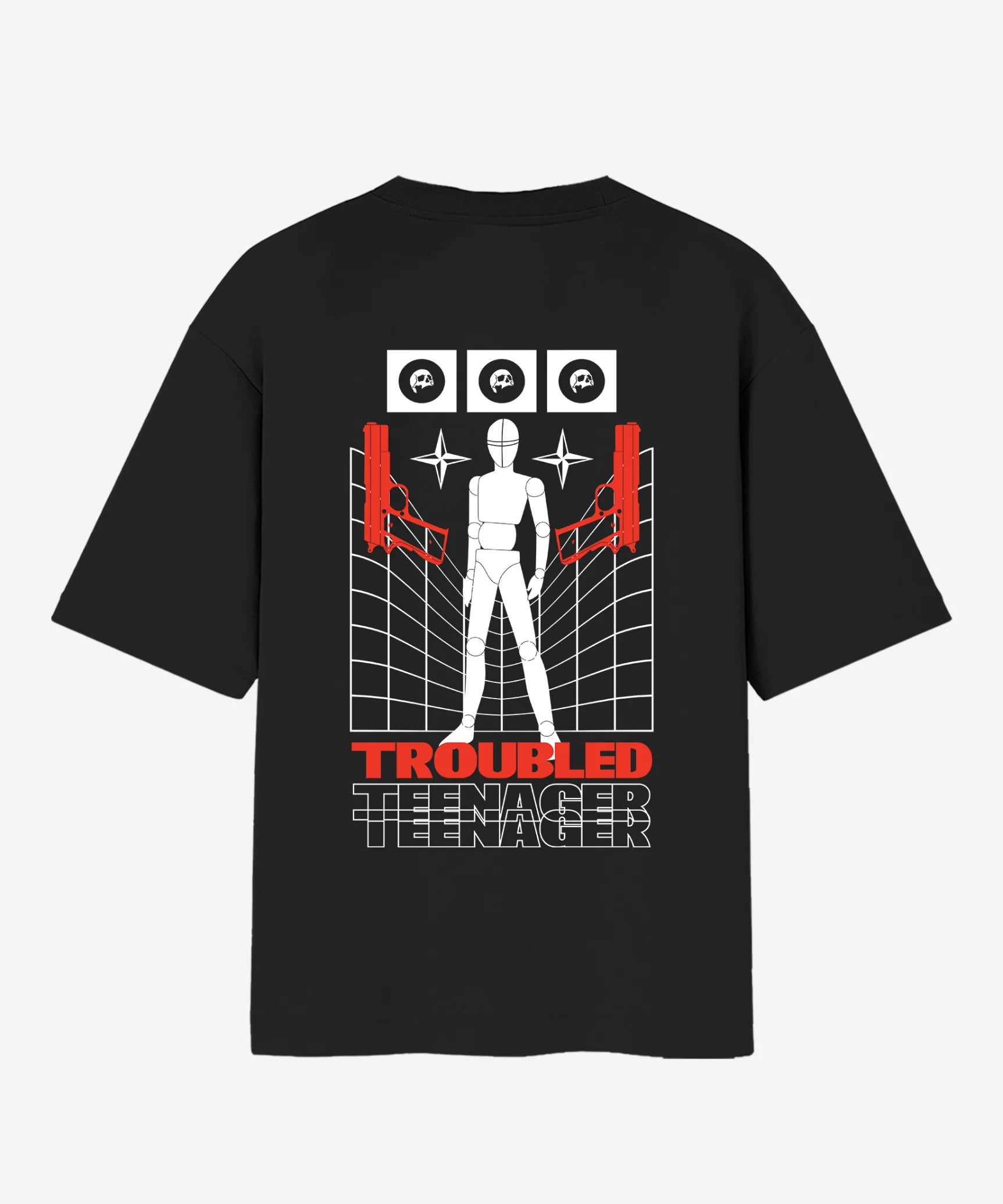 Troubled Teenager Oversized T-Shirt.