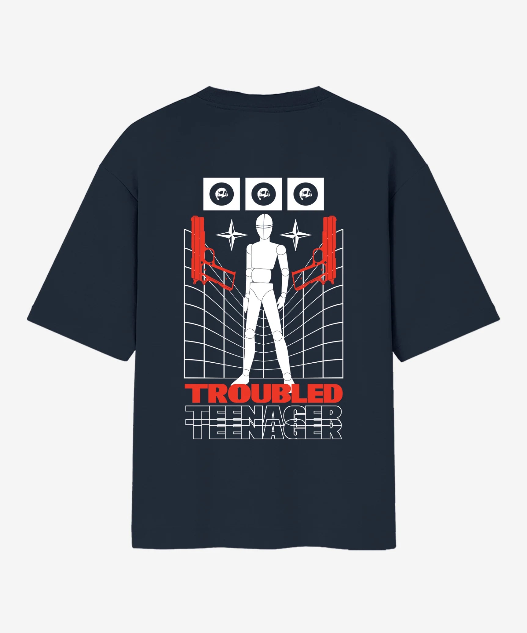 Troubled Teenager Oversized T-Shirt.