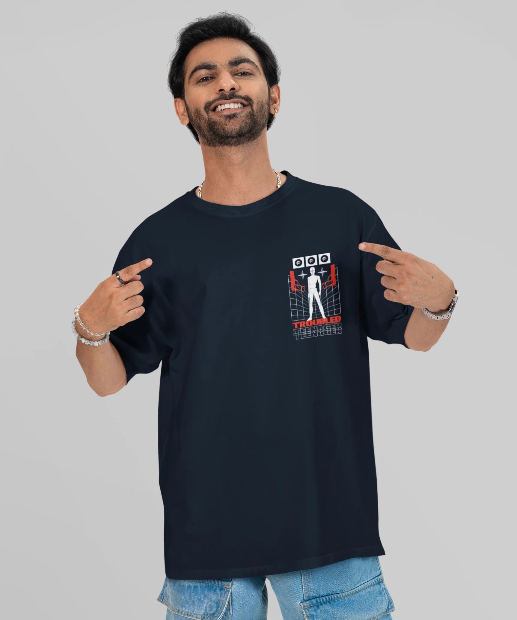 Troubled Teenager Oversized T-Shirt.