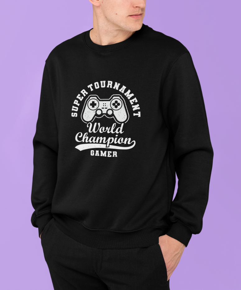 World Champion Gamer Sweatshirt.
